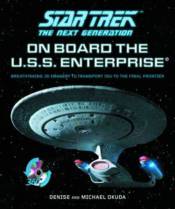 STAR TREK NEXT GENERATION ON BOARD USS. ENTERPRISE 3D TOUR HC W CD ROM